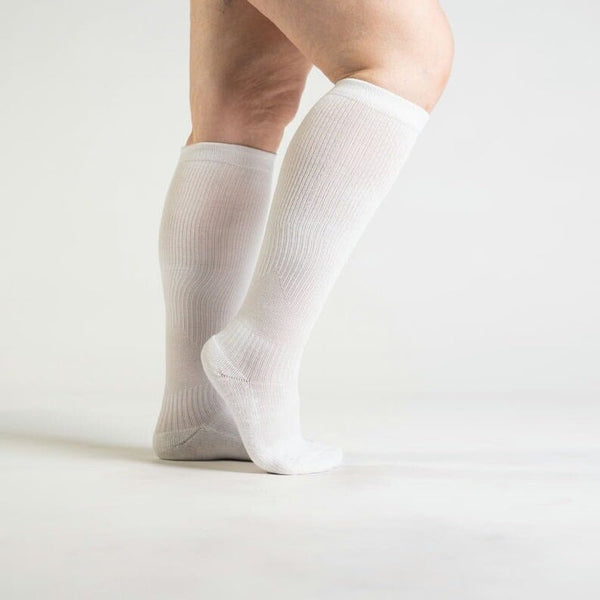 White Classics Compression Socks