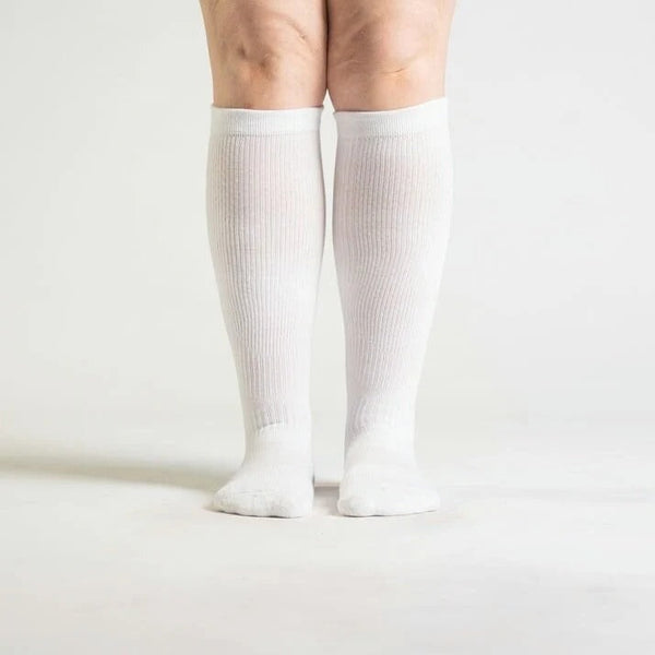 White Classics Compression Socks