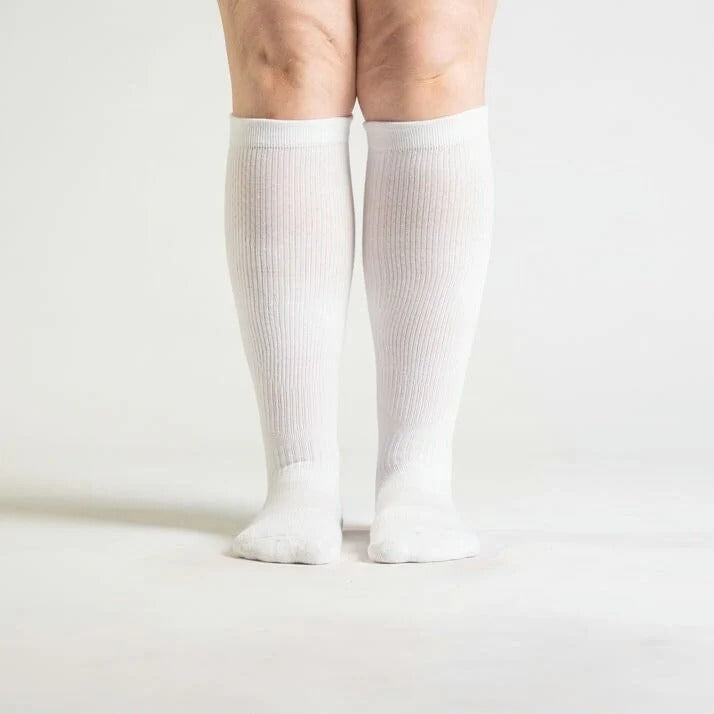 White Classics Compression Socks