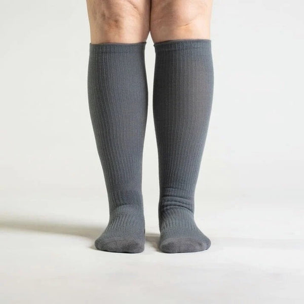 Gray Classics Compression Socks
