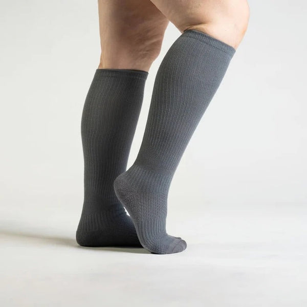 Gray Classics Compression Socks
